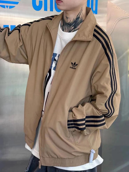 ADIDAS ORIGINALS JACKET | BROWN
