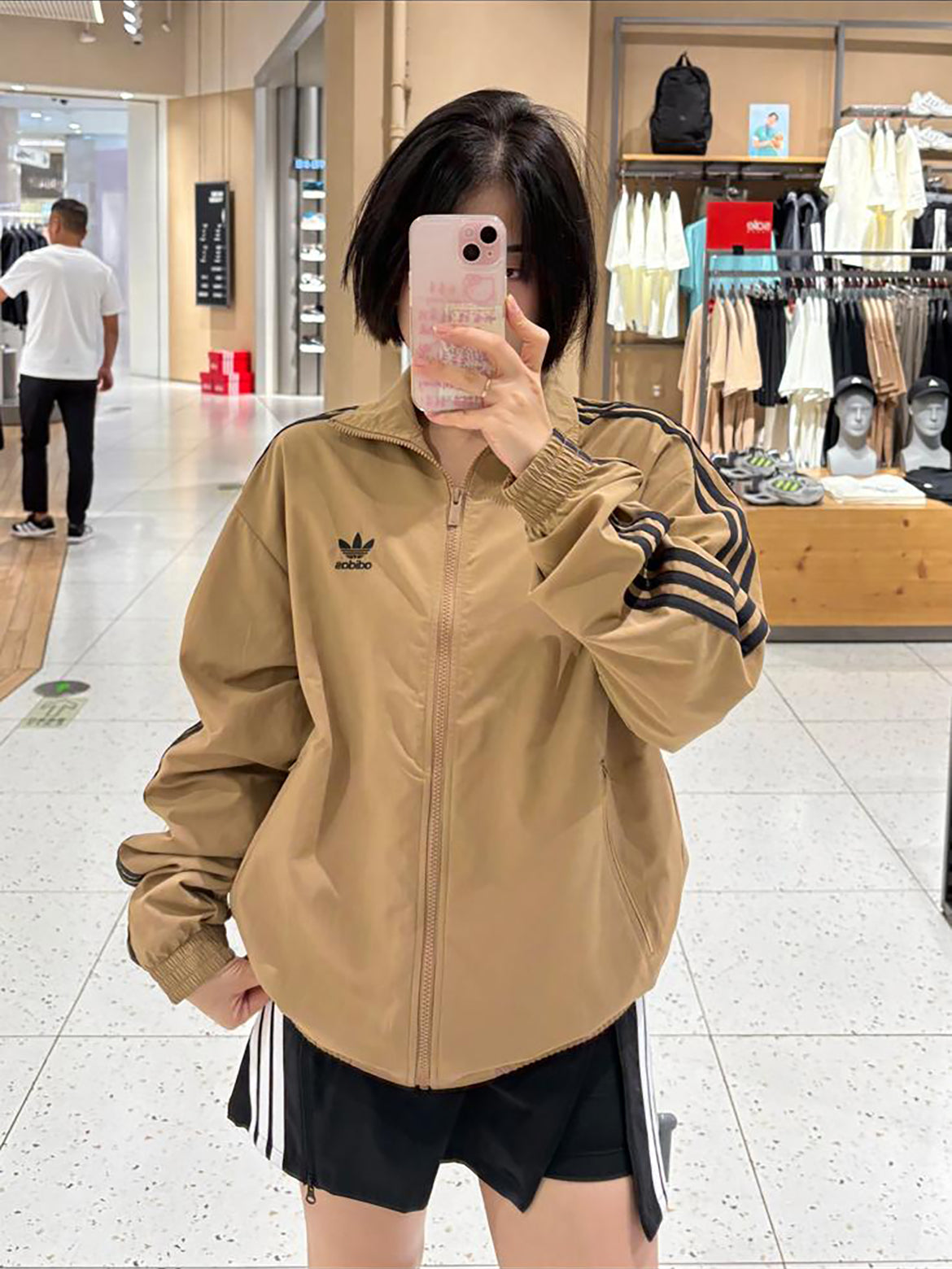ADIDAS ORIGINALS JACKET | BROWN