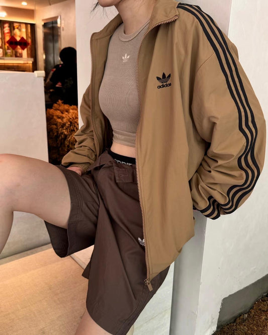 ADIDAS ORIGINALS JACKET | BROWN