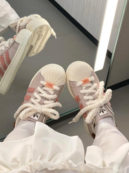 ADIDAS SUPERSTAR FLEECE | 2 COLORS