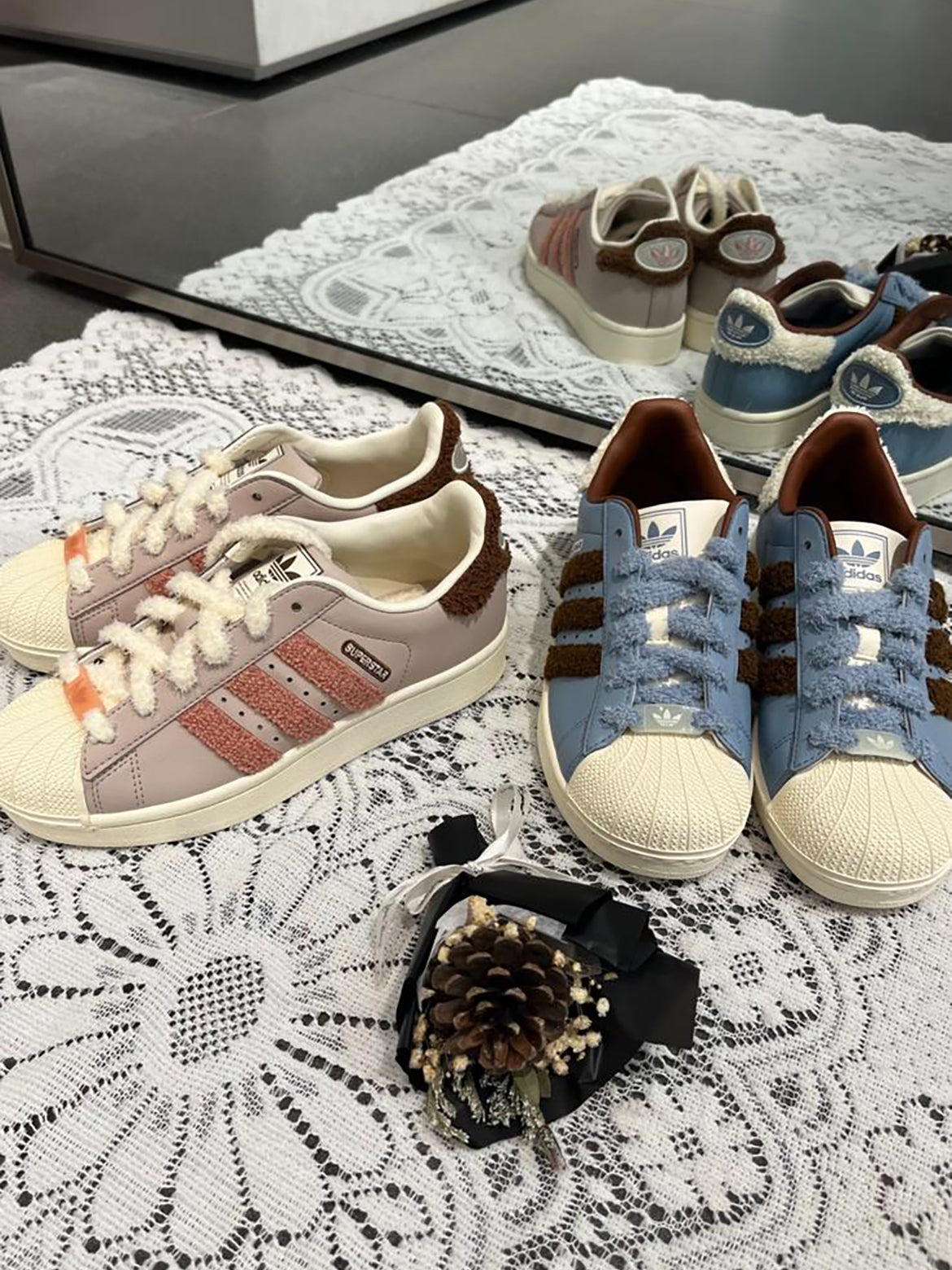 ADIDAS SUPERSTAR FLEECE | 2 COLORS