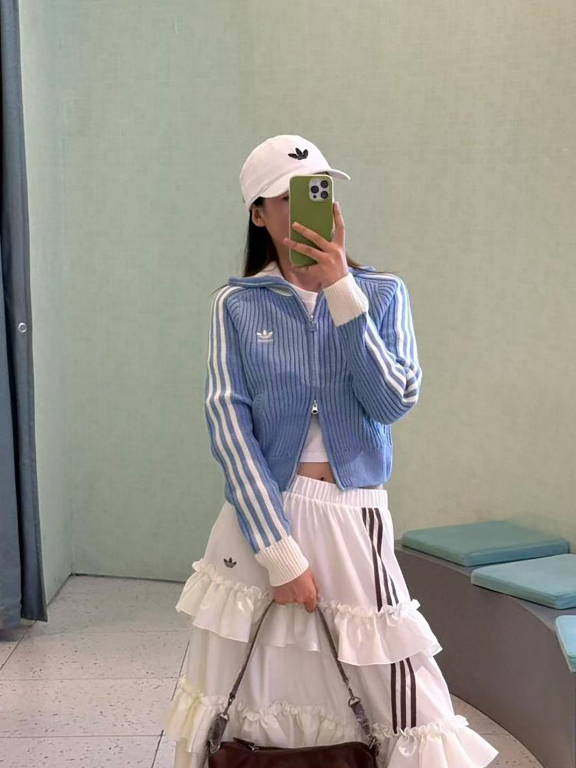 ADIDAS ORIGINALS 2 WAY ZIP KNIT JACKET | 2 COLORS