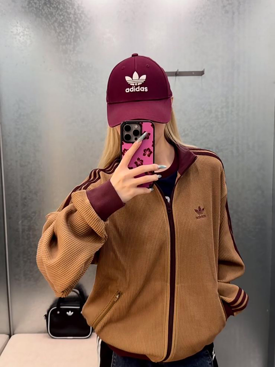 ADIDAS ORIGINALS KNIT JACKET | BROWN