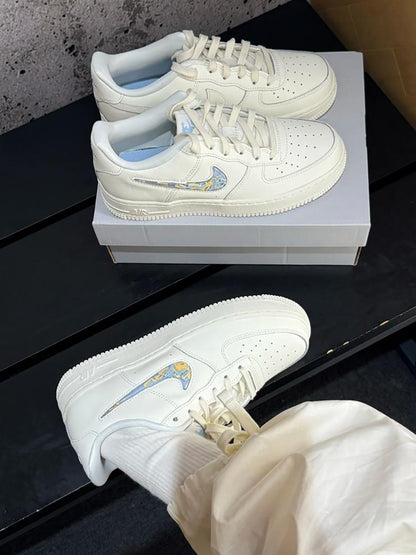 NIKE AIR FORCE 1 GS | MINI SWOOSH