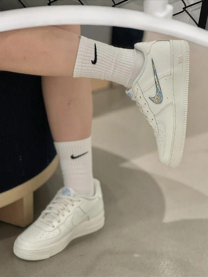 NIKE AIR FORCE 1 GS | MINI SWOOSH