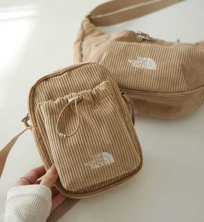 THE NORTH FACE HOBO CORD CROSSBAG | BROWN