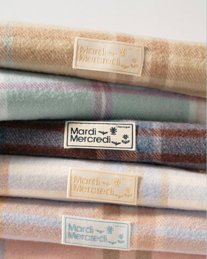 MARDI MERCREDI WOOL SCARF | 6 COLORS