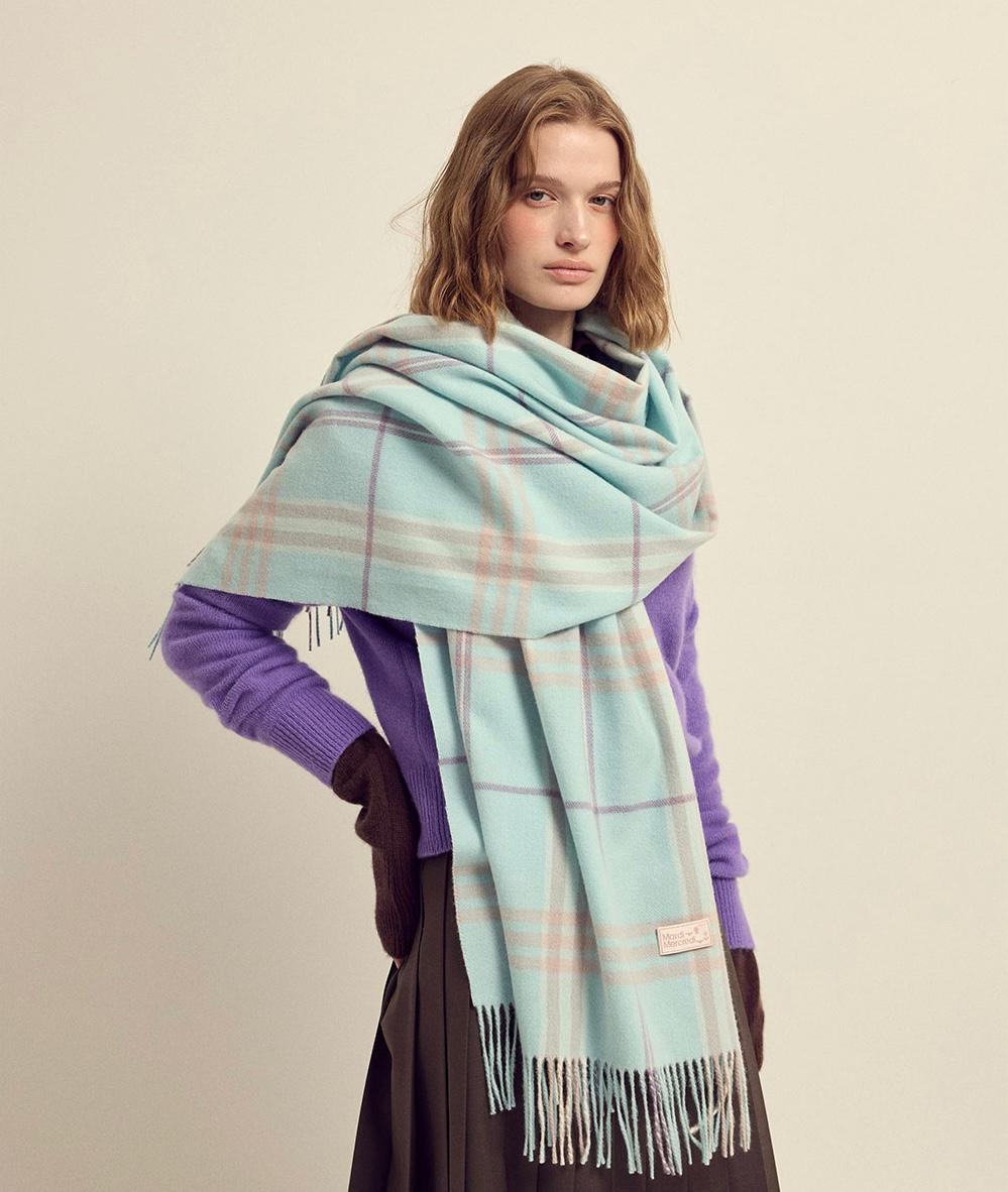 MARDI MERCREDI WOOL SCARF | 6 COLORS