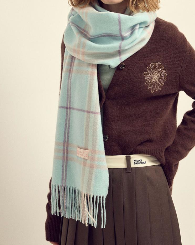 MARDI MERCREDI WOOL SCARF | 6 COLORS
