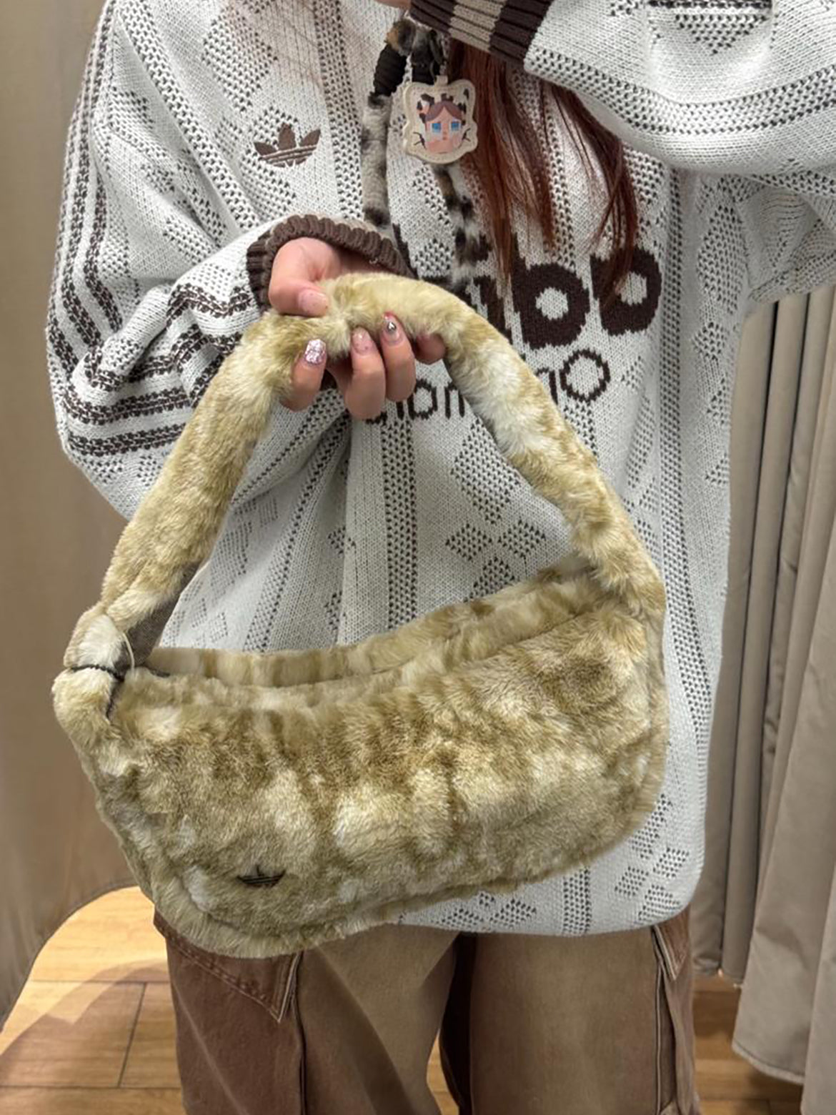 ADIDAS 滑毛毛袋 | 2 COLORS