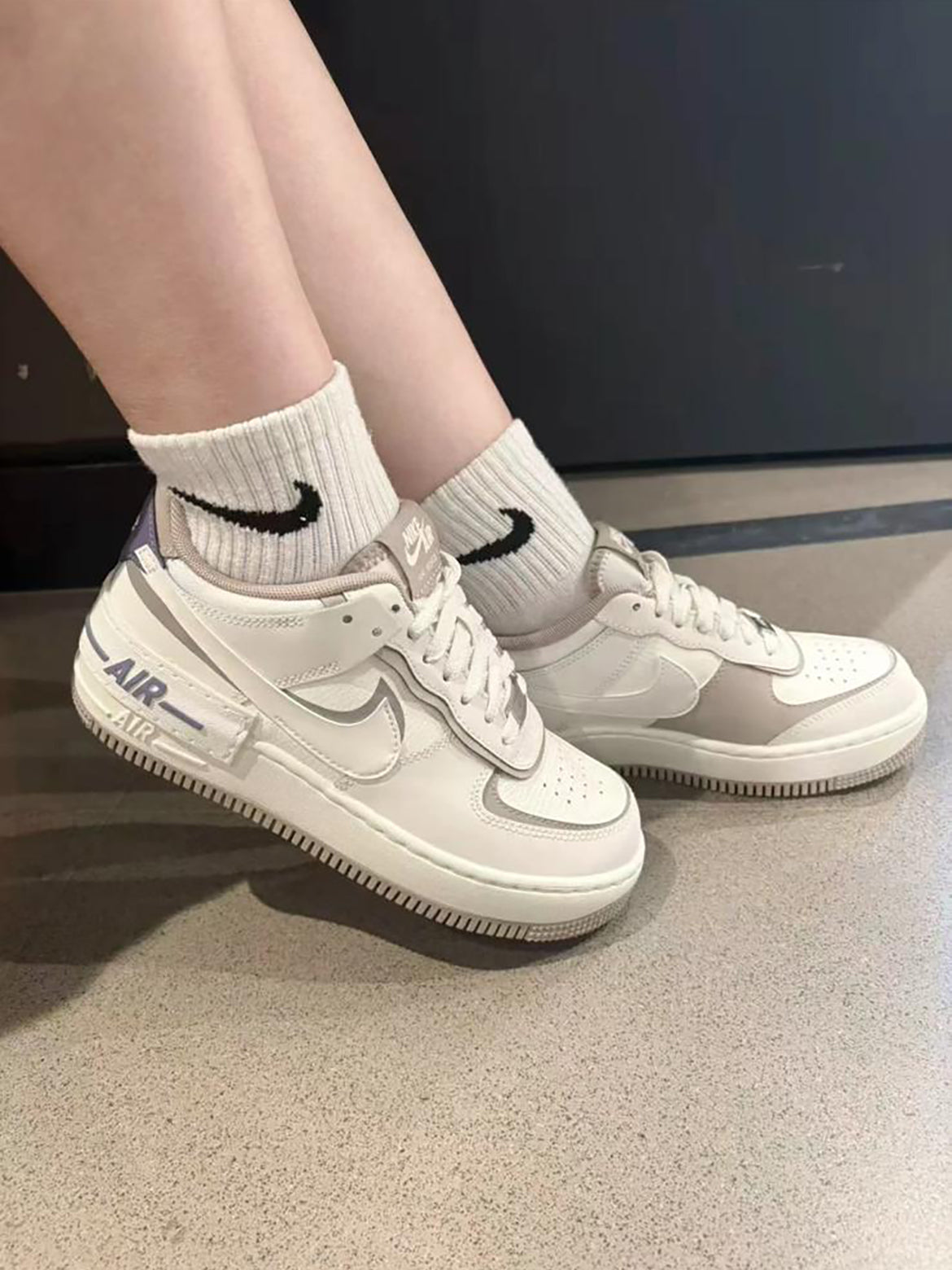 NIKE AIR FORCE 1 | MILKTEA BROWN