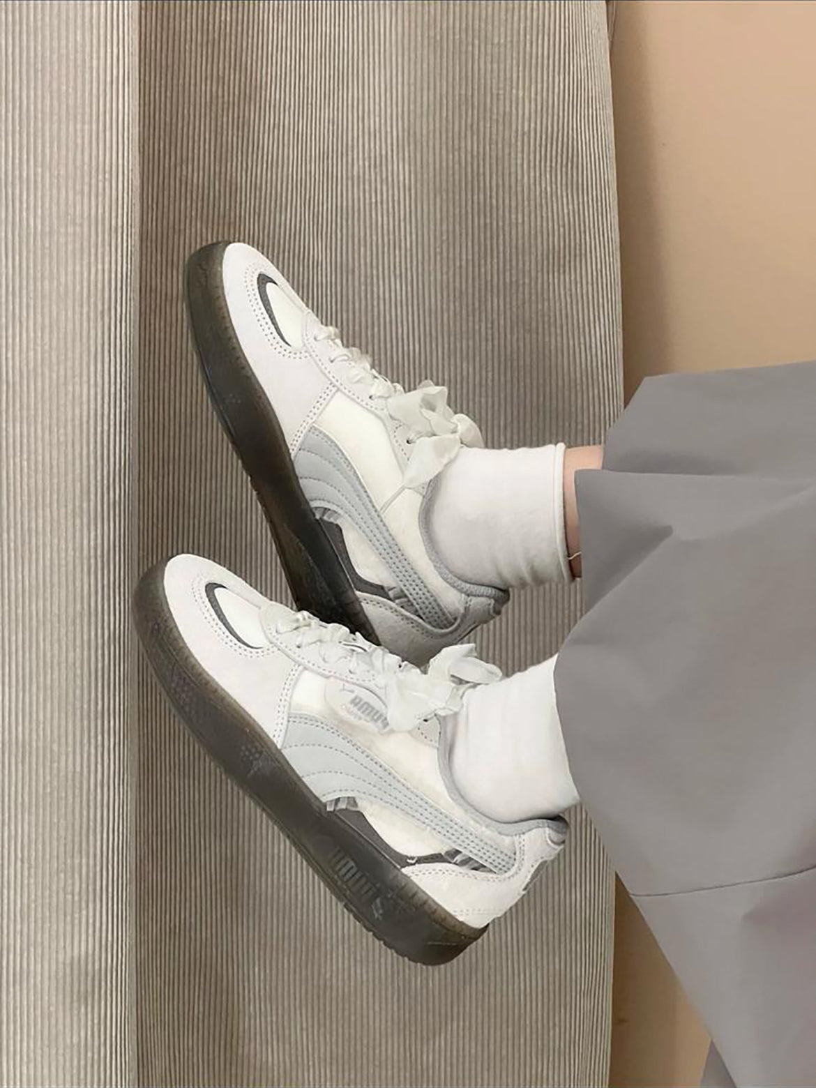 PUMA PALERMO | LACE GREY