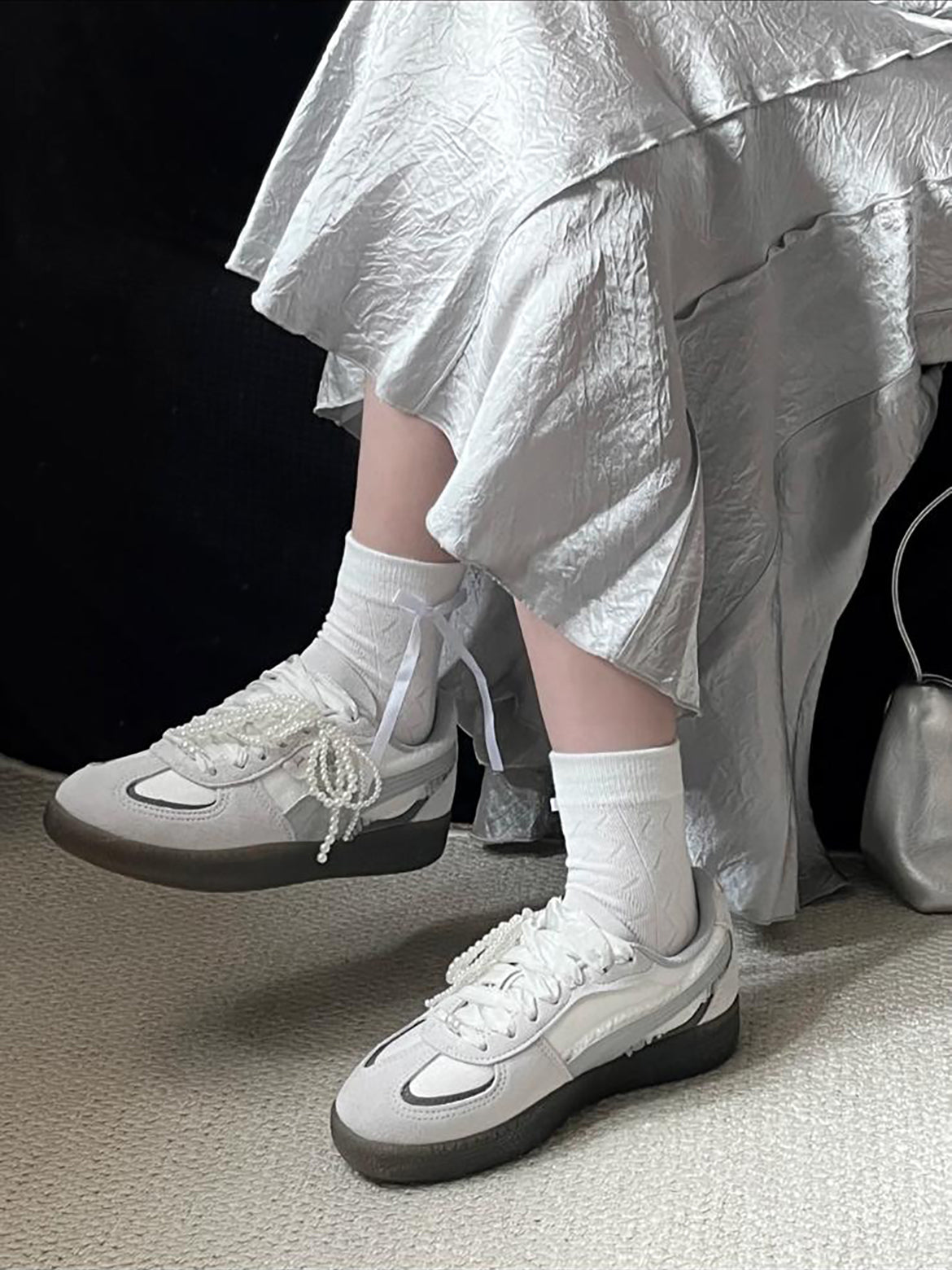 PUMA PALERMO | LACE GREY