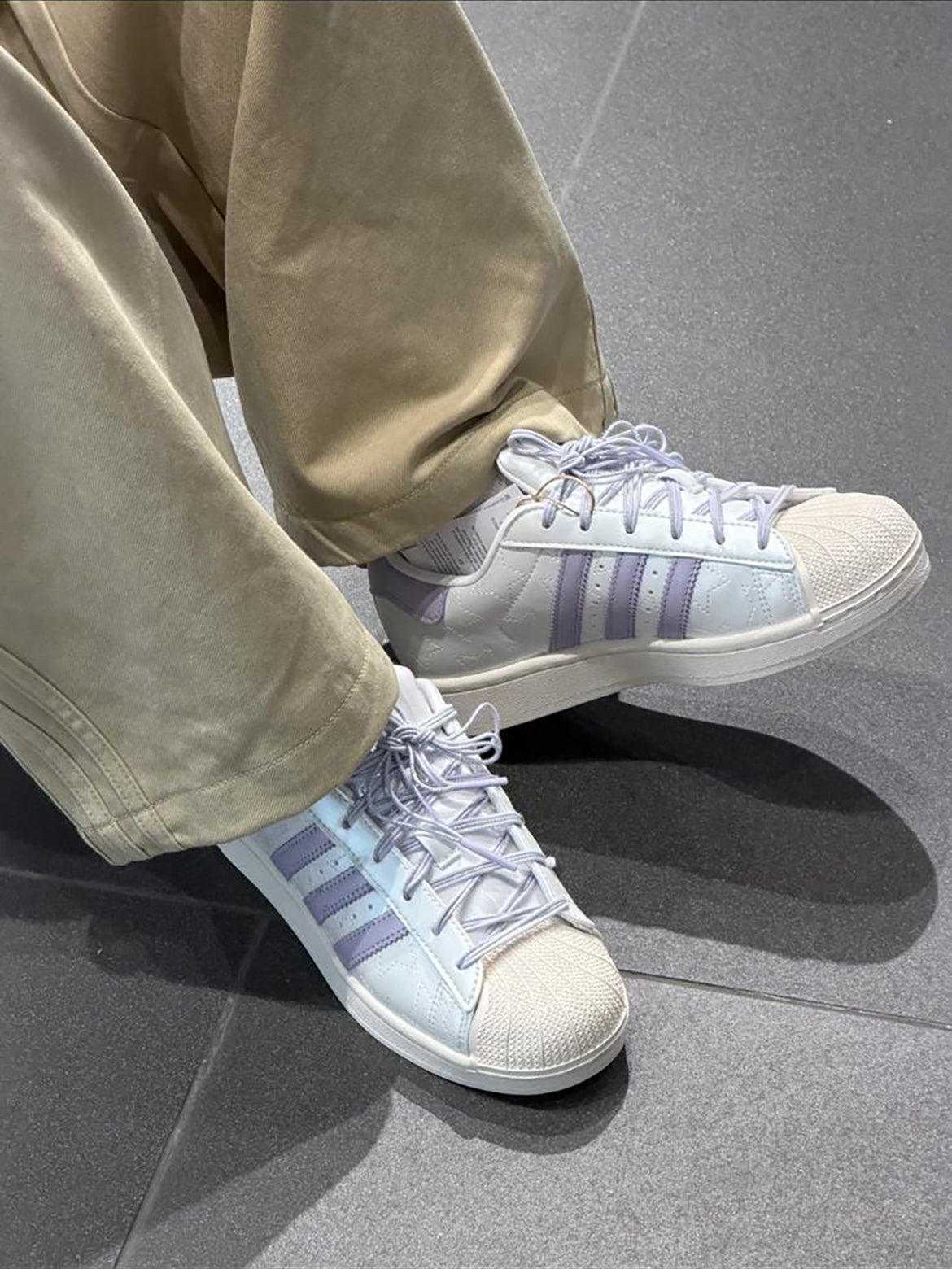 ADIDAS SUPERSTAR PEARL | LAVENDER