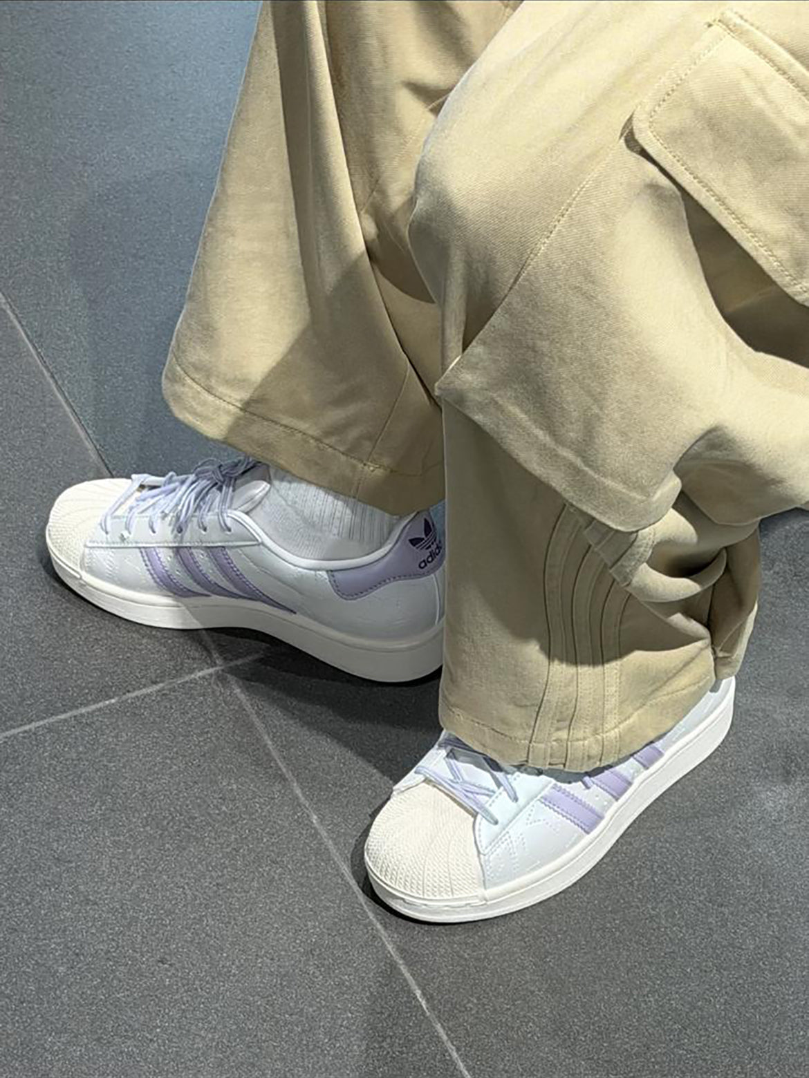 ADIDAS SUPERSTAR PEARL | LAVENDER