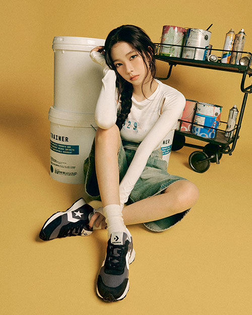 CONVERSE OMEGA TRAINER | BLACK ( aespa KARINA )