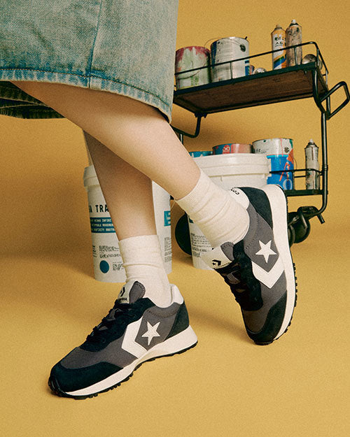 CONVERSE OMEGA TRAINER | BLACK ( aespa KARINA )