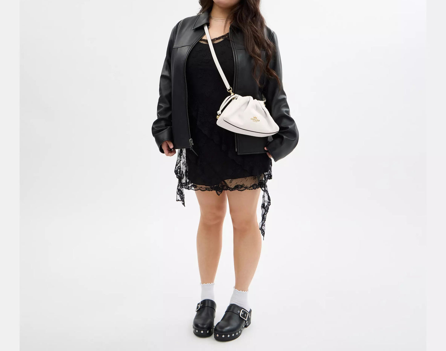 COACH 3WAY PLEATS SHOULDER BAG | 5 COLORS
