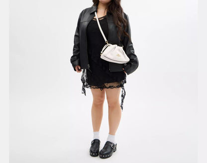 COACH 3WAY PLEATS SHOULDER BAG | 5 COLORS