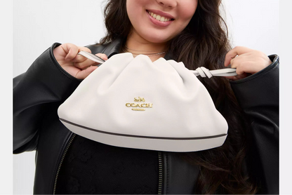 COACH 3WAY PLEATS SHOULDER BAG | 5 COLORS