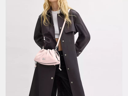 COACH 3WAY PLEATS SHOULDER BAG | 5 COLORS