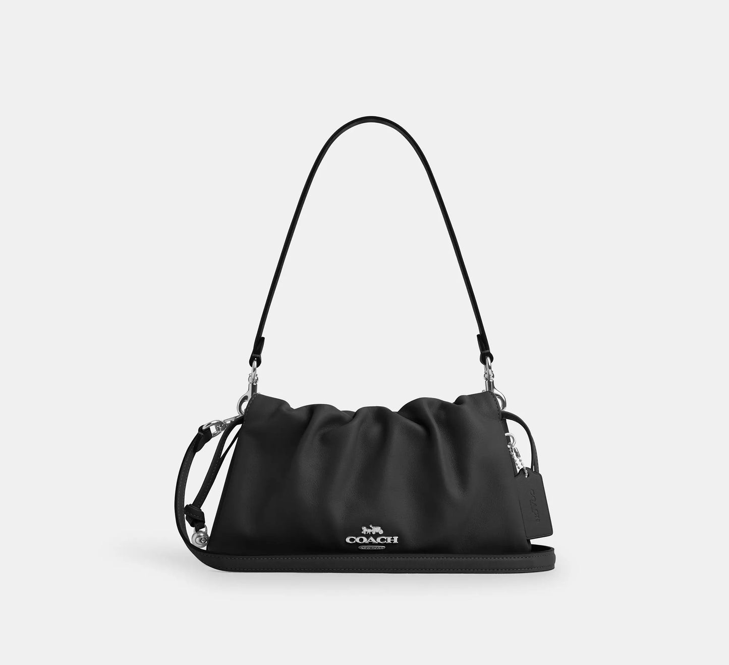 COACH 3WAY PLEATS SHOULDER BAG | 5 COLORS