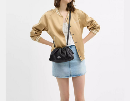 COACH 3WAY PLEATS SHOULDER BAG | 5 COLORS