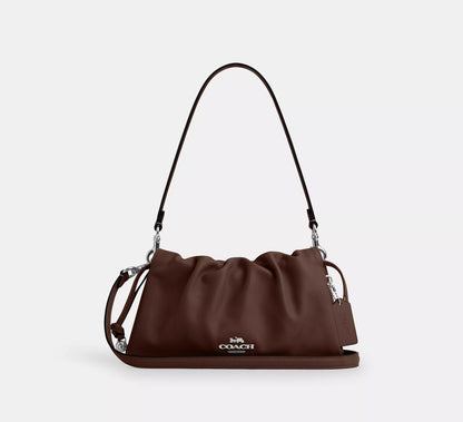 COACH 3WAY PLEATS SHOULDER BAG | 5 COLORS