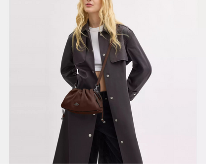COACH 3WAY PLEATS SHOULDER BAG | 5 COLORS