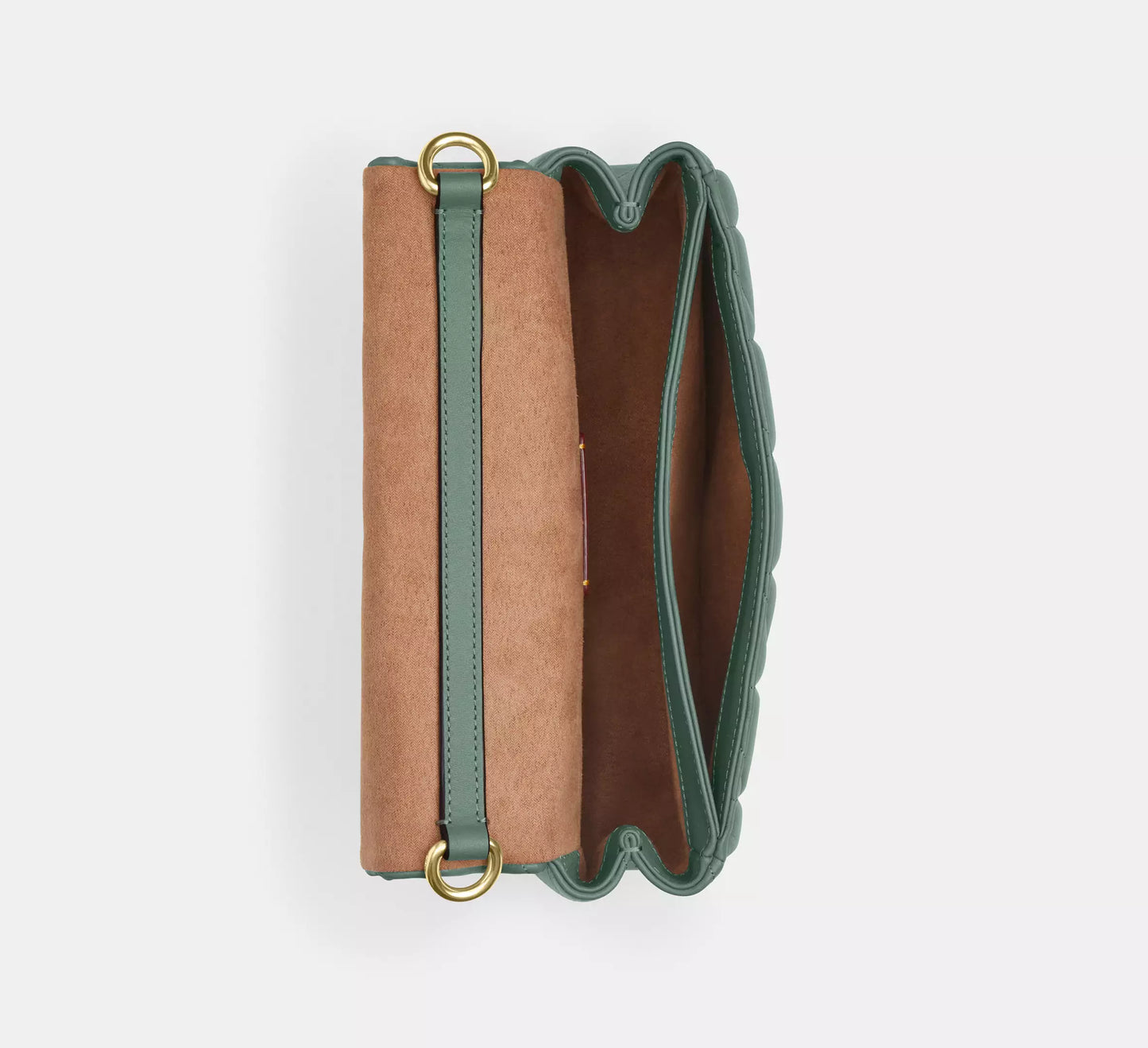 COACH 2WAY QUILTING LEATHER SHOULDER BAG | 4 COLORS