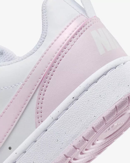 NIKE COURT BOROUGH LOW RECRAFT GS | PINK