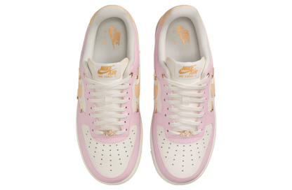 NIKE AIR FORCE 1 MINI SWOOSH | PINK GOLD
