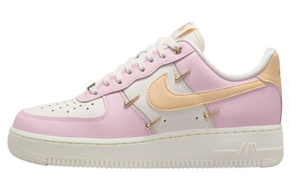 NIKE AIR FORCE 1 MINI SWOOSH | PINK GOLD